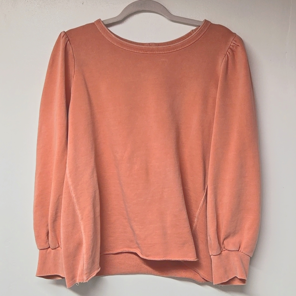 Cute and Trendy Puff Sleeve Sweatshirt sz XL